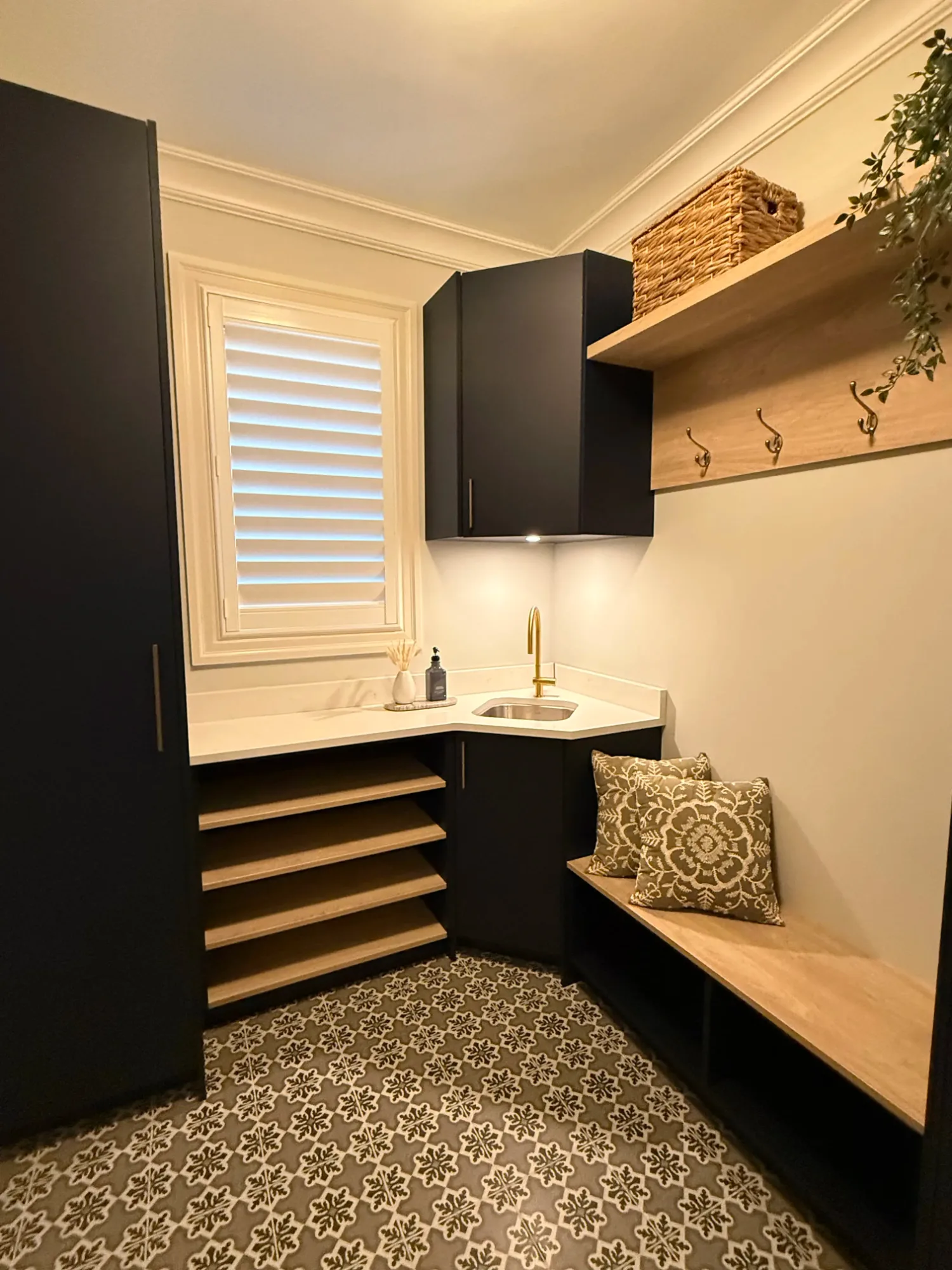 Mudroom renovation